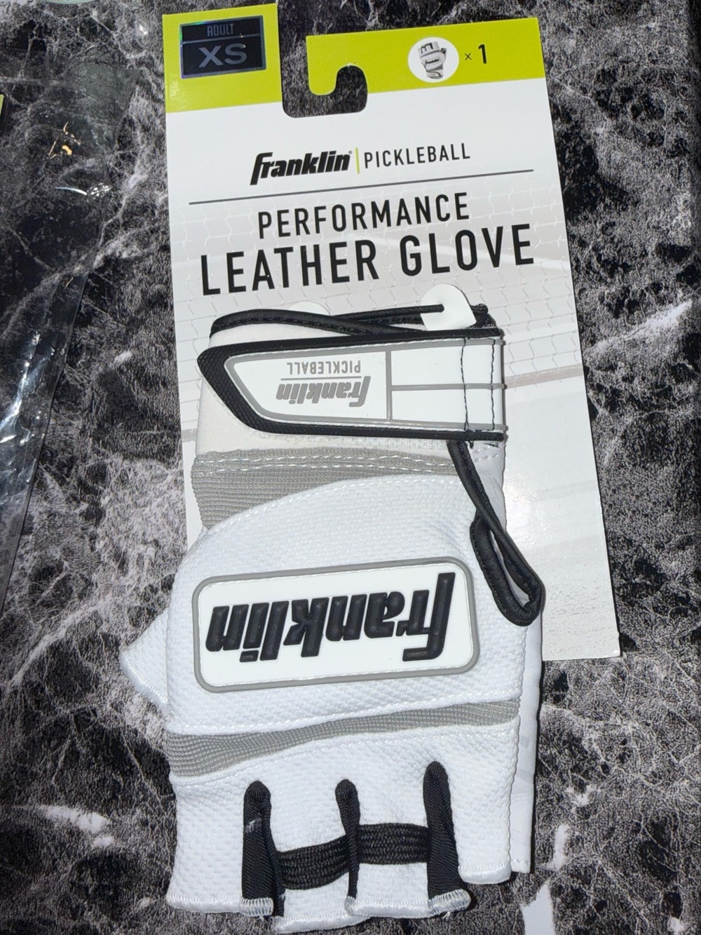 NWT Franklin Sports Pickleball Performance Leather Glove - LEFT HAND Adult XS
